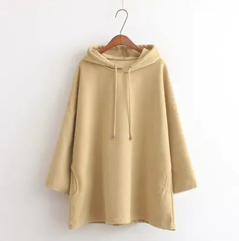 Korean Mid-Length Loose Autumn and Winter Clothing