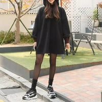 Korean Mid-Length Loose Autumn and Winter Clothing