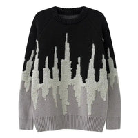 Midnight Skyline Knit Sweater