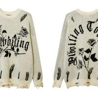 Imperial Noir Rose Sweater